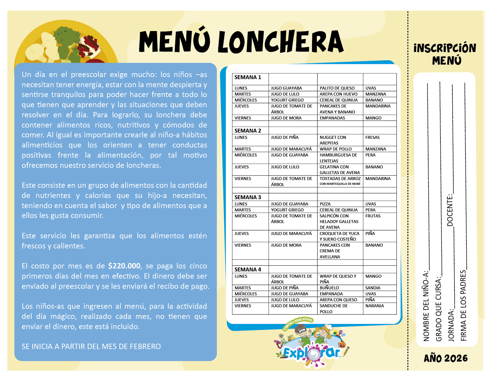 menu-lonchera